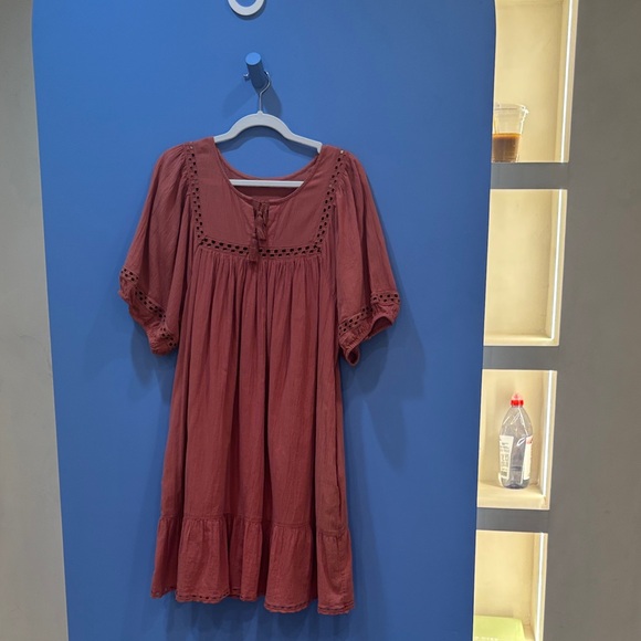Dresses & Skirts - Rust Red Boho Dress